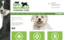 Desktop Screenshot of nrvetclinic.com